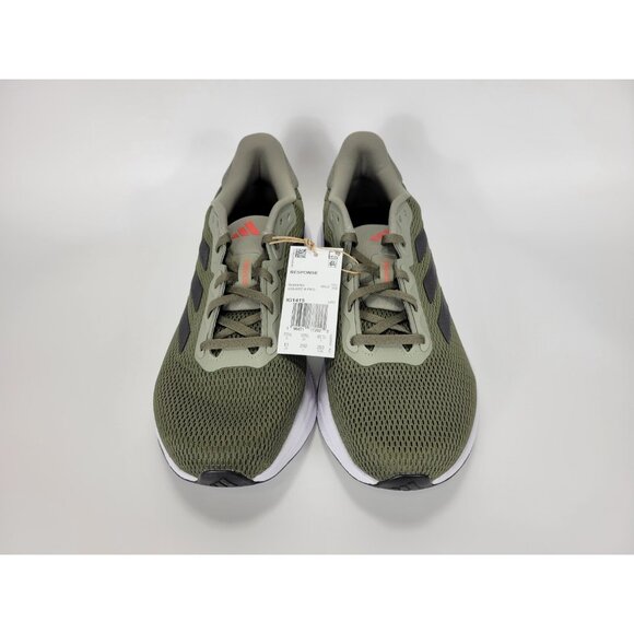 Adidas Response Athletic Shoes Sneakers Mens Size 11 Green Black White IG1415 - Picture 4 of 10